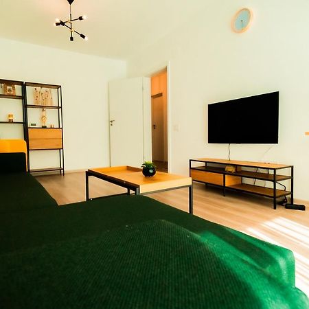 Brown Bear Apt. Boho Style Bedroom W/ City View & Free Parking Braşov Eksteriør billede