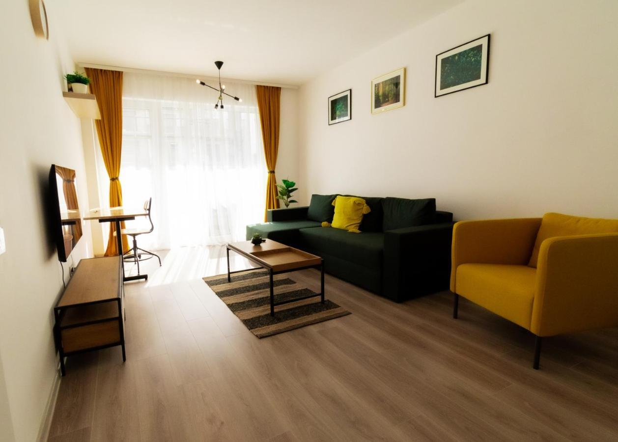 Brown Bear Apt. Boho Style Bedroom W/ City View & Free Parking Braşov Eksteriør billede